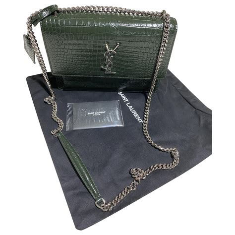 ysl tasche olivgrün